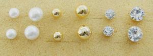 China stud earring set wholesale