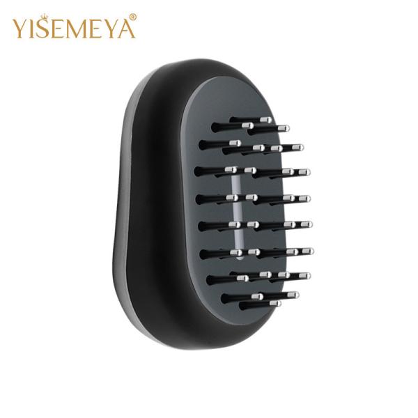 Home Use Mini Hair Comb Brush Improve Hair Growth ABS Stainless Steel Bar