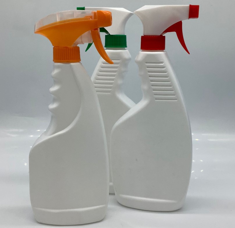 180mm HDPE Cleaning Wipes Bucket Bottle With White Lids