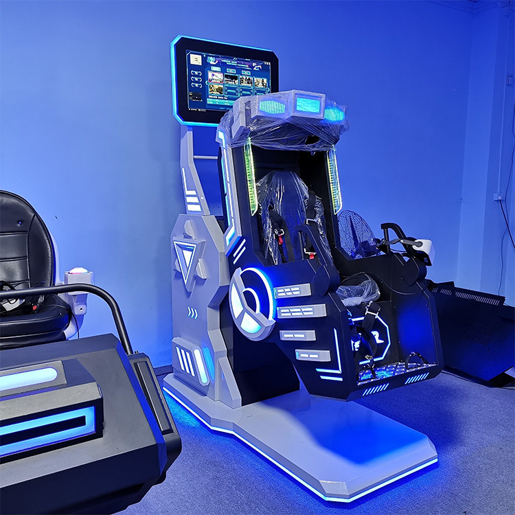 Super crazy immersive VR flight simulator 9d vr 360 degree rotation chair 360 vr simulator
