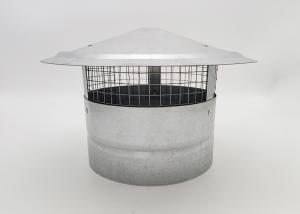 China Cowl 150mm Mushroom Air Vent Galvanized Steel Or Stainless Steel 304 wholesale