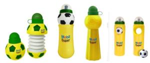 China 450ML football style water bottles for World Cup, plastic sport water bottle wholesale