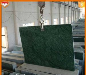 China Polished Verde Green Marble , India Marble Dining Table 36''X36'' wholesale