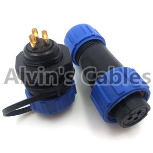 China SP13 Series Aviation Connector , Waterproof Electrical Connectors Copper Conductor wholesale