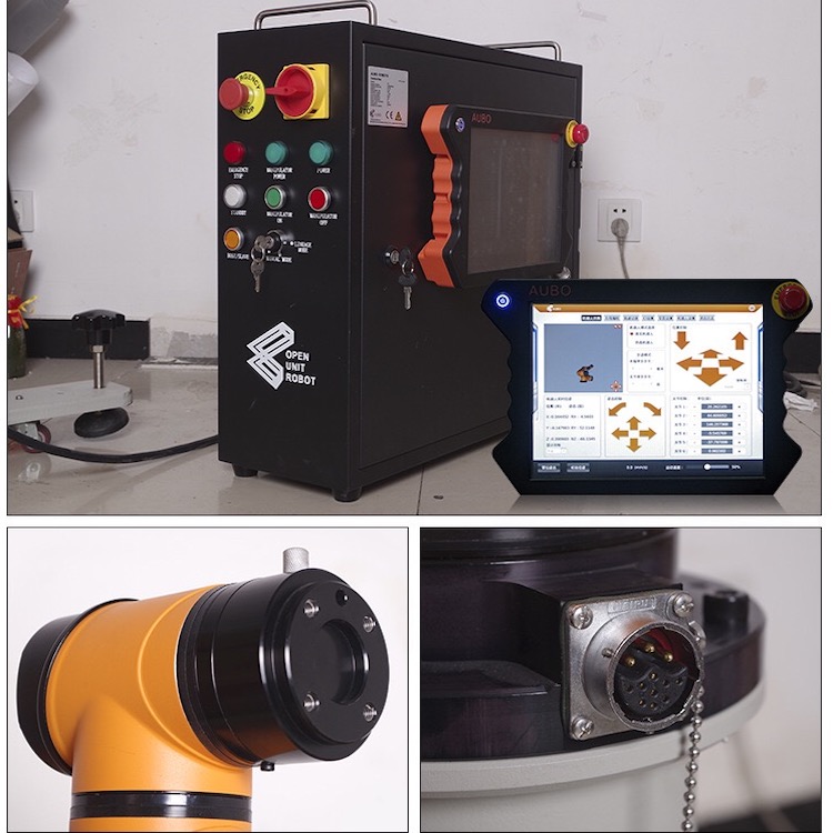 Collaborative Robot AUBO-i5 Low Cost 6 Axis Robot Arm Milling Machine Cobot