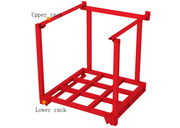 Industrial Flexible Nesting Nestainer Storage Racks OEM