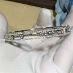 Luxury jewelry Luxury Jewelry 7 drill sliding bracelet 18k white gold yellow