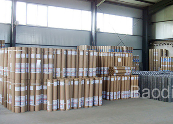 Construction 16 Gauge Plastic Coated Weld Mesh Steel Square Grid Galvanized