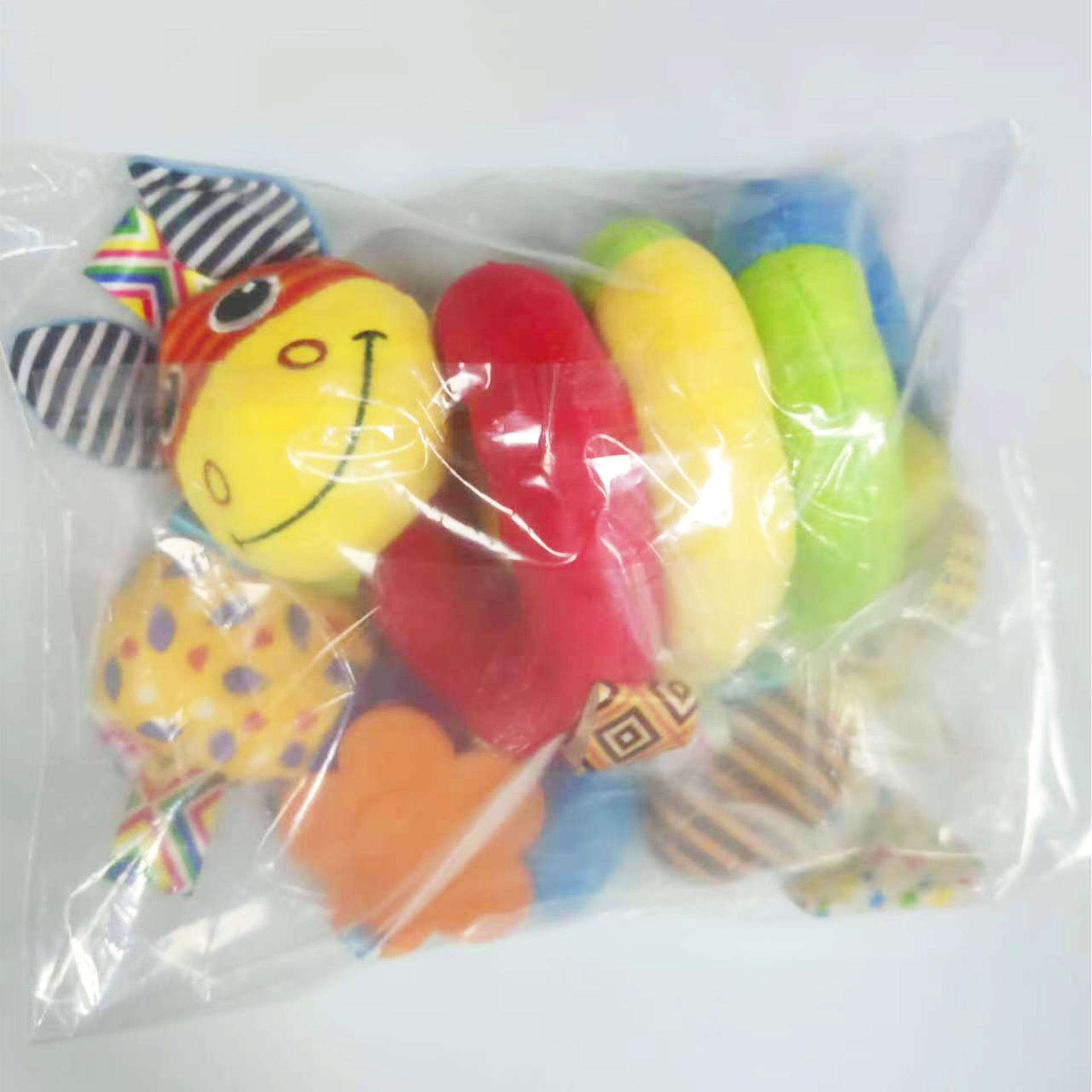 0-24 Months Baby Spiral Plush Toy Stretchy Activity Toy for Stroller and Crib Mobile