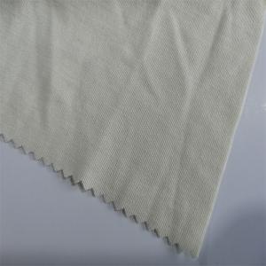 China 100% Mera Aramid Inherent FR Fabric 220gsm Knitted Interlock Fabric wholesale