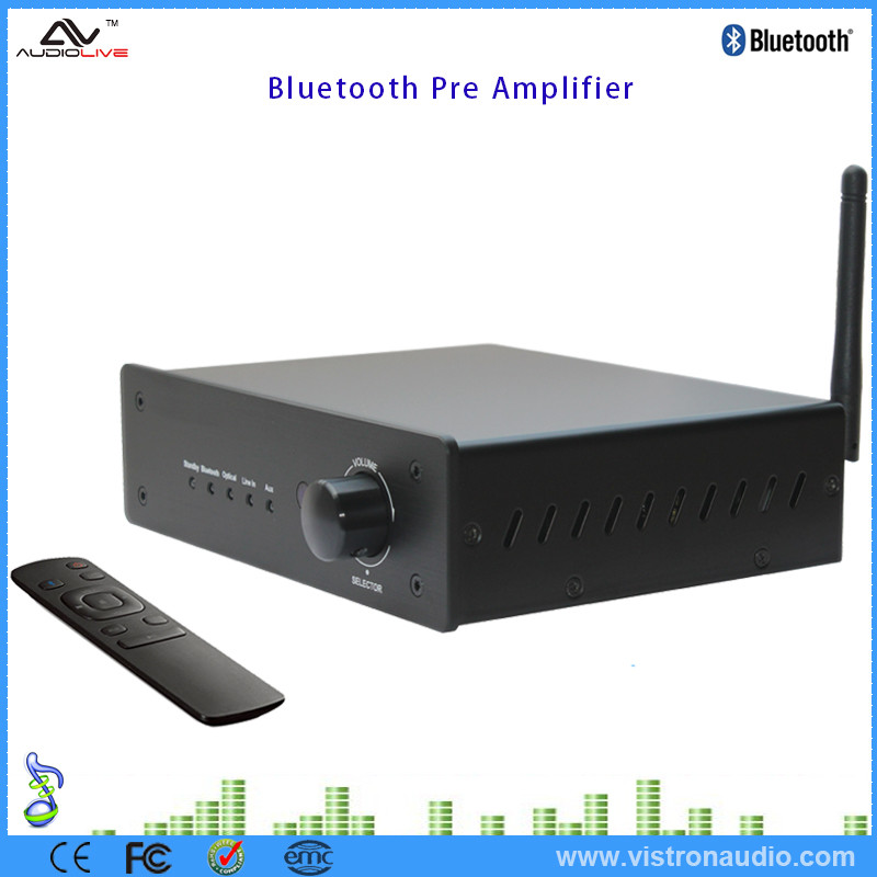 2 Channel Solid Audio Power Amplifier Bluetooth Pre Amplifier Home Stereo Audio Power Amp