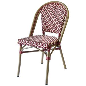 China All Weather Resistance SGS Bamboo Look Restaurant Bistro Chairs wholesale
