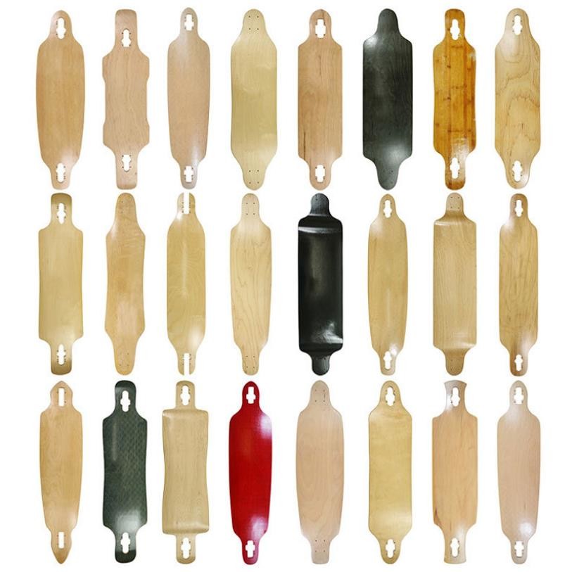 YOBANG 33inch 36inch Bamboo Old School Skateboard Blank maple Longboard Deck