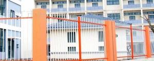 China Home Depot Wrought Iron Fence Cost Per Foot Installed Rot Proof White Color wholesale