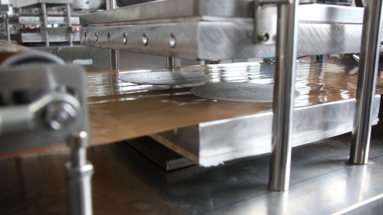 High Capacity Automatic Tortilla Production Line With PLC Control System