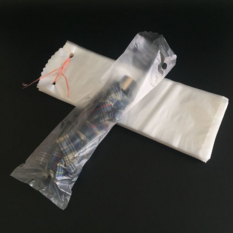 Custom Recycle Compostable Biodegradable Plastic Wet Umbrella Bags