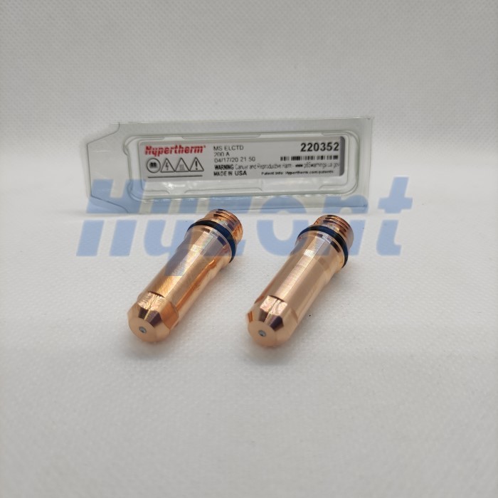 200 Amp Hypertherm 220352 MS Electrode For For HPR400xD