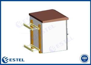 China 550mm Depth 650mm Width Pole Mount Weatherproof Enclosure wholesale