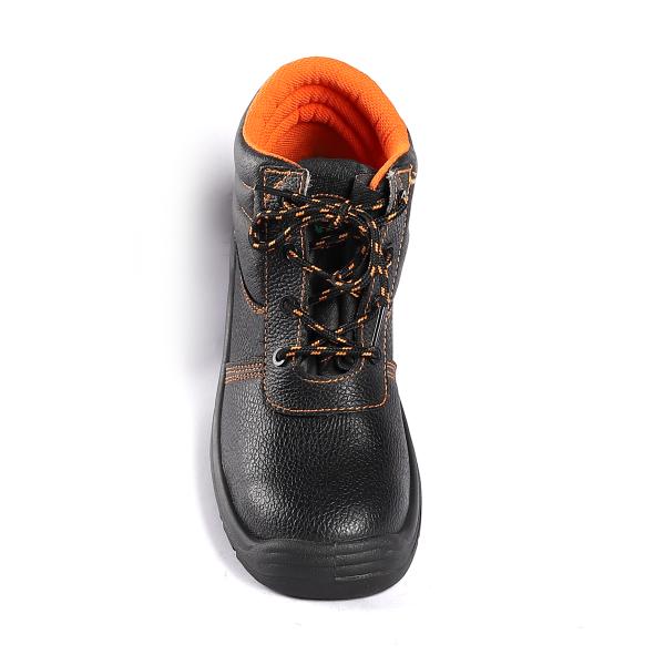 Waterproof EU 36-48 PU Injection Safety Shoes with Slip And Abrasion Resistant Performance Work Boots