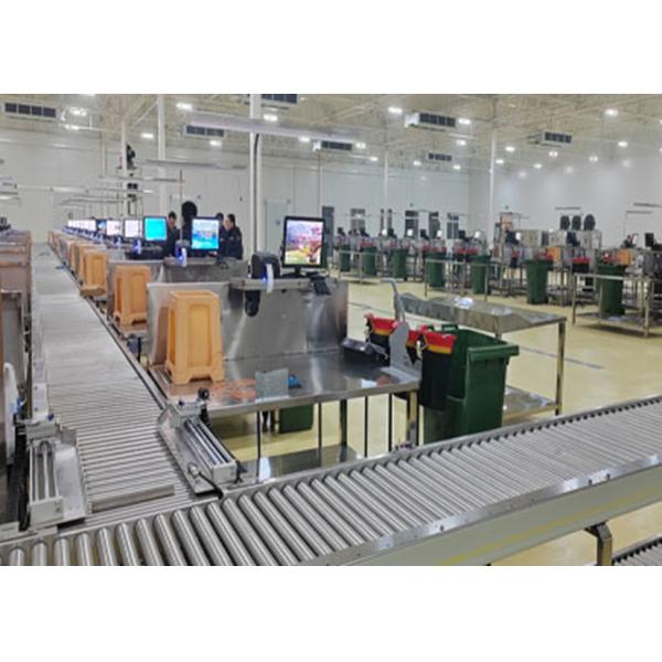 Zzgenerate Motorized Gravity Roller Conveyor for Transporting Boxes