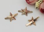 Star Shape Zinc Alloy Buckle , Fashion Shoe Buckles For Gifts Shoe / Ladies Shoe