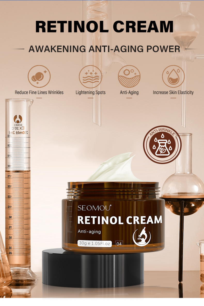 Private Label Anti-Aging Remove Wrinkle Firming Lifting Whitening Face Cream Brightening Moisturizing Retinol Cream