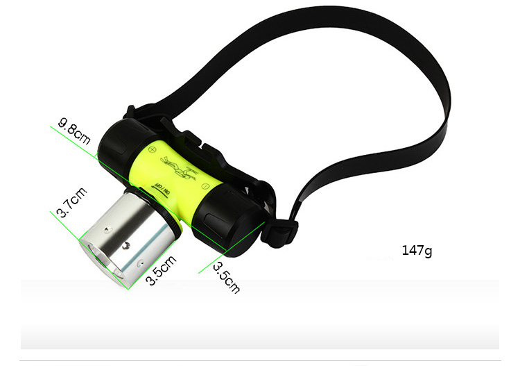 GD31 T6 High Power aluminum dive flashlight