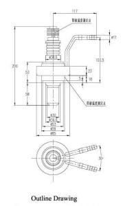 China 15kw 2450mhz Cw Magnetron , Industrial Magnetron Microwave Oven Parts wholesale