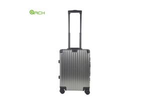 China Waterproof Aluminum Hard Shell Luggage With Dual Spinner Wheels wholesale