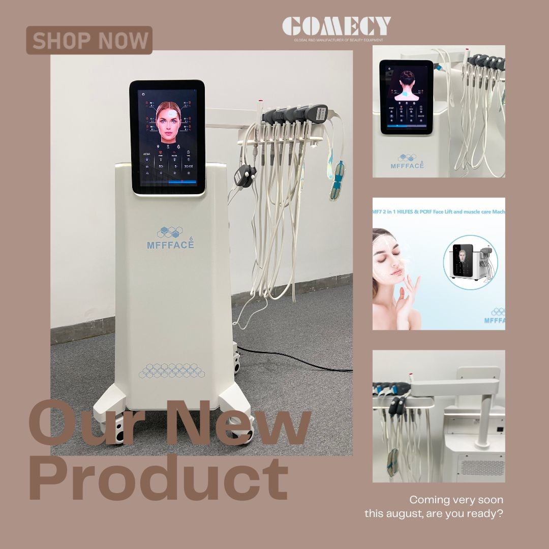 2024 EMS Increase Muscle Tension RF Firm Skin EMS RF Face electric muscle stimulation face beautylift Device