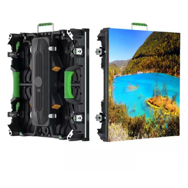 Lightweight Giant Series 500x500mm Rental LED Screen 3840Hz Removable Power Box for Event Displays