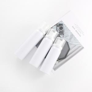 China 32mm 100ml 120ml Clear PET Plastic Spray Bottle wholesale