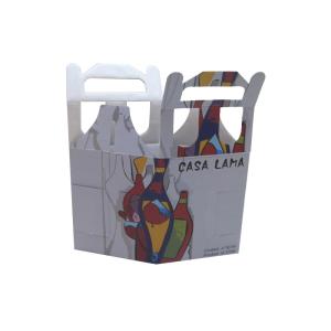 China CMYK Wine Subscription Box laminated Arched Wine Shipping Box wholesale