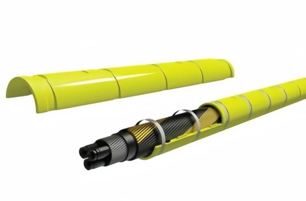 Polyurethane Submarine Cable Protection Duct Resistant To Water Oil And