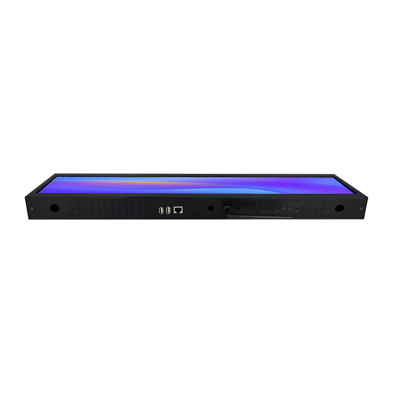 24 Inch Supermarket Ultra Wide Strip Advertising Digital Signage Monitor Type Stretched Bar LED Display Screen