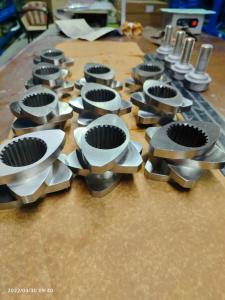 China DIN Standard WR14 Twin Screw Extruder Parts Extruder Screw Elements wholesale