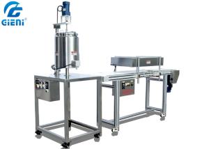 China Cosmetic Lipstick Pouring Making Machine 1 Nozzle Lipstick Filling Machine wholesale