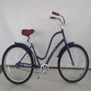 China Coaster Brake 26 inch Single Speed Hybrid Unisex Beach Cruiser Bike with 26*2.35 Tires wholesale