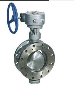 China Triple Eccentric Butterfly Valve Metal Seated Feature Two Directional Flow wholesale