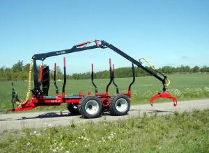 China ZM10006 Log trailer crane for forestry industry wholesale
