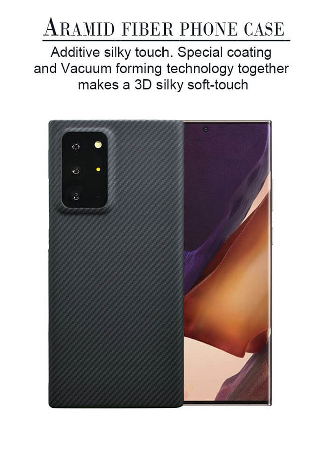 Thin Line Aramid Fiber Samsung Case Protective Note 20 Ultra Carbon Case