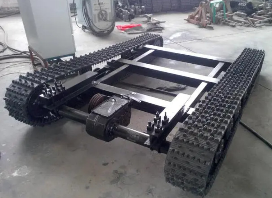 Mine Chassis Rubber Track Undercarriage For Kinds Of Drilling Rigs