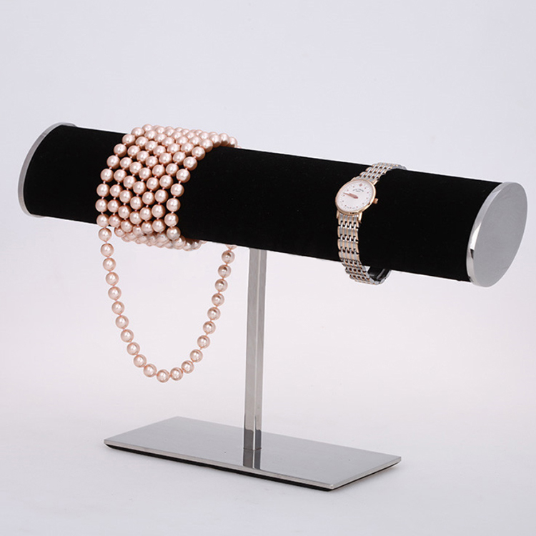 Stainless Steel Bracelet Rack Stand Jewelry Holder Necklace Display Rack