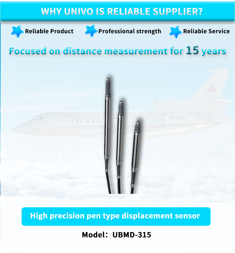 High Sensitivity and Precision Linear Displacement Sensor LVDT for Motion Position