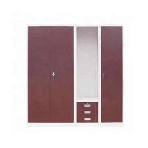 China Easy Install Lightweight RAL Color Metal Wardrobe Closets wholesale
