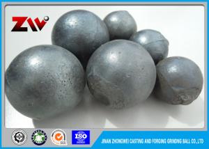 China Wear-resistant High Chrome Cast grinding media balls for cement plant wholesale