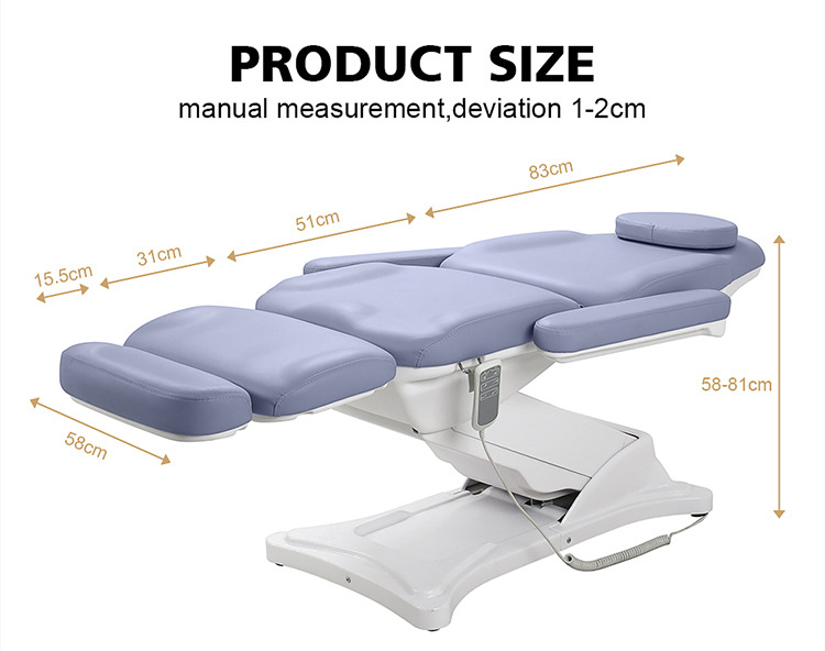 Electric beauty bed facial bed massage tables