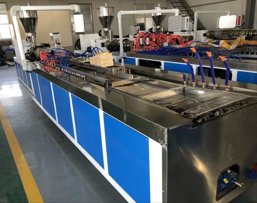 Wpvc Solid Door Frame Production Line for India Market