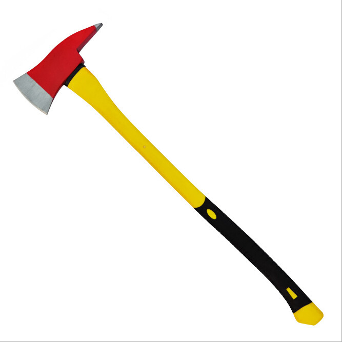 A623 forged steel Fire Axe with Painted surface,900mm length handle and good prices