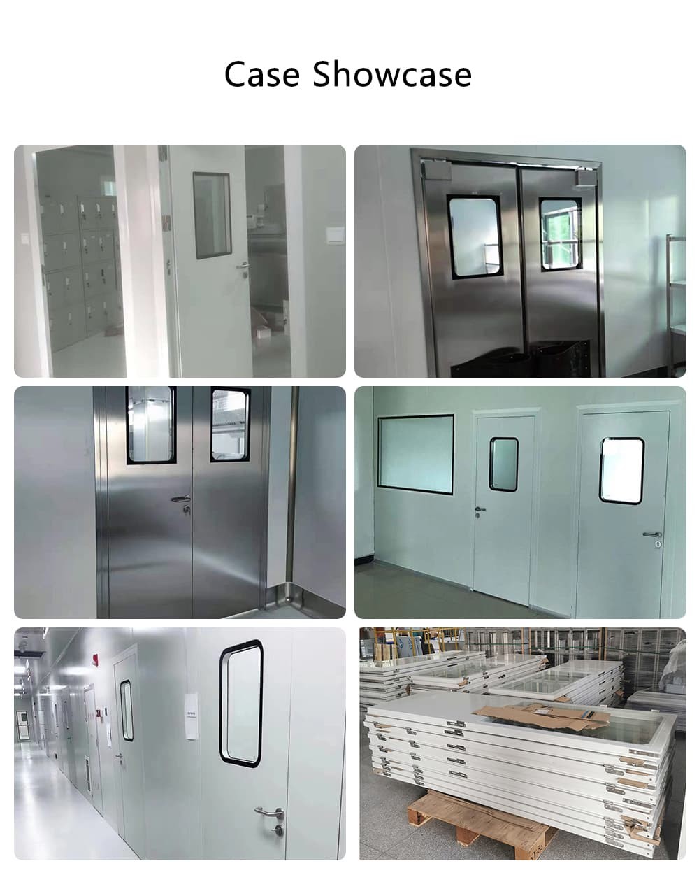 Premium Cleanroom Steel Doors | Hygienic Design, Custom Sizes & Airtight Seal | ISO-Certified